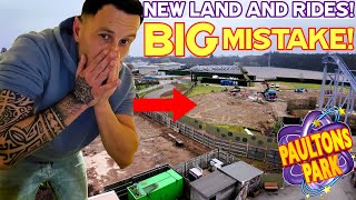 Paultons Park New Rides BIG Mistake!