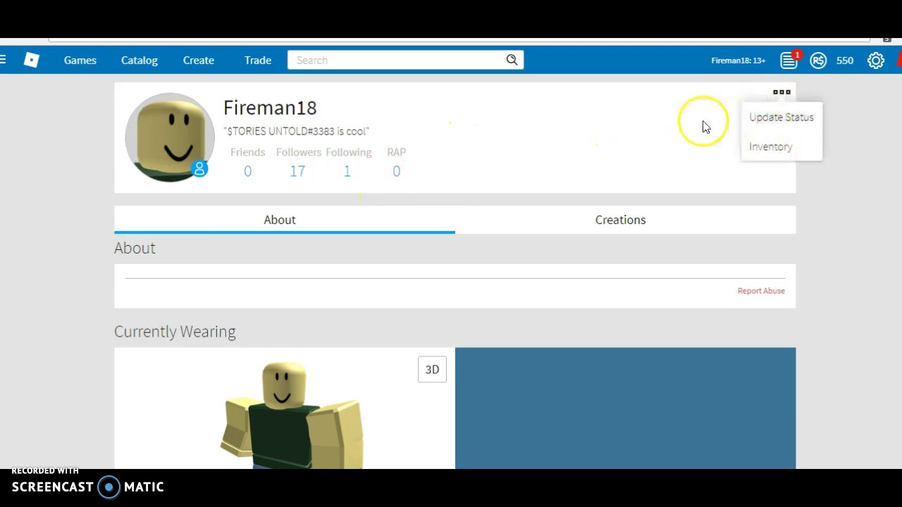 ROBLOX SELLING 2008 ACCOUNT. - YouTube