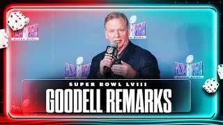 NFL Commissioner ROGER GOODELL addresses Taylor Swift, gambling and officiating | Yahoo Sports