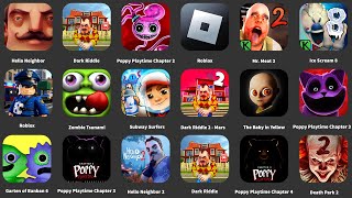 Poppy Playtime Chapter 4,Roblox,Dark Riddle 2 - Mars,Ice Scream 8,Hello Neighbor,Subway Surfers screenshot 2