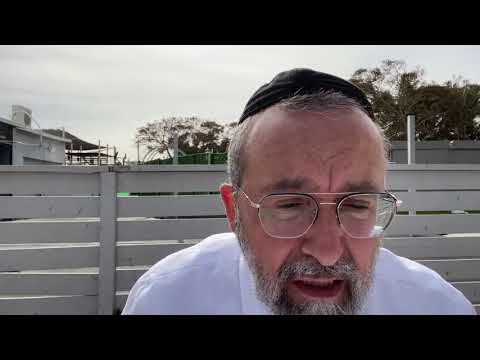 Rav Itshak Cohen : "OCCUPE TOI DE TA VIE, PAS DE LA VIE DES AUTRES"
