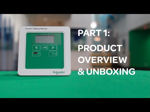 [Part 1] Conext Battery Monitor: Overview and Unboxing