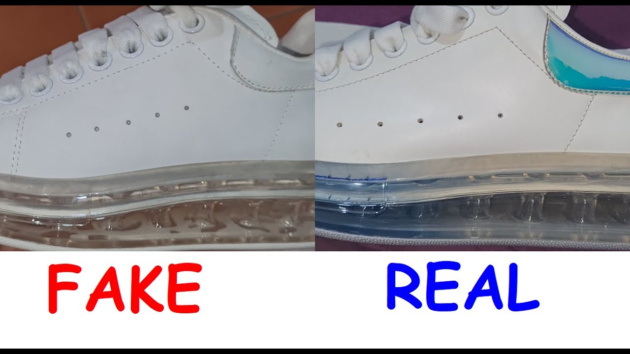 How To Spot Fake Alexander McQueen Oversized Sneakers – LegitGrails