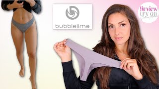 BUBBLELIME UNDERWEAR - Best Seamless underwear NO LINES under LEGGINGS!