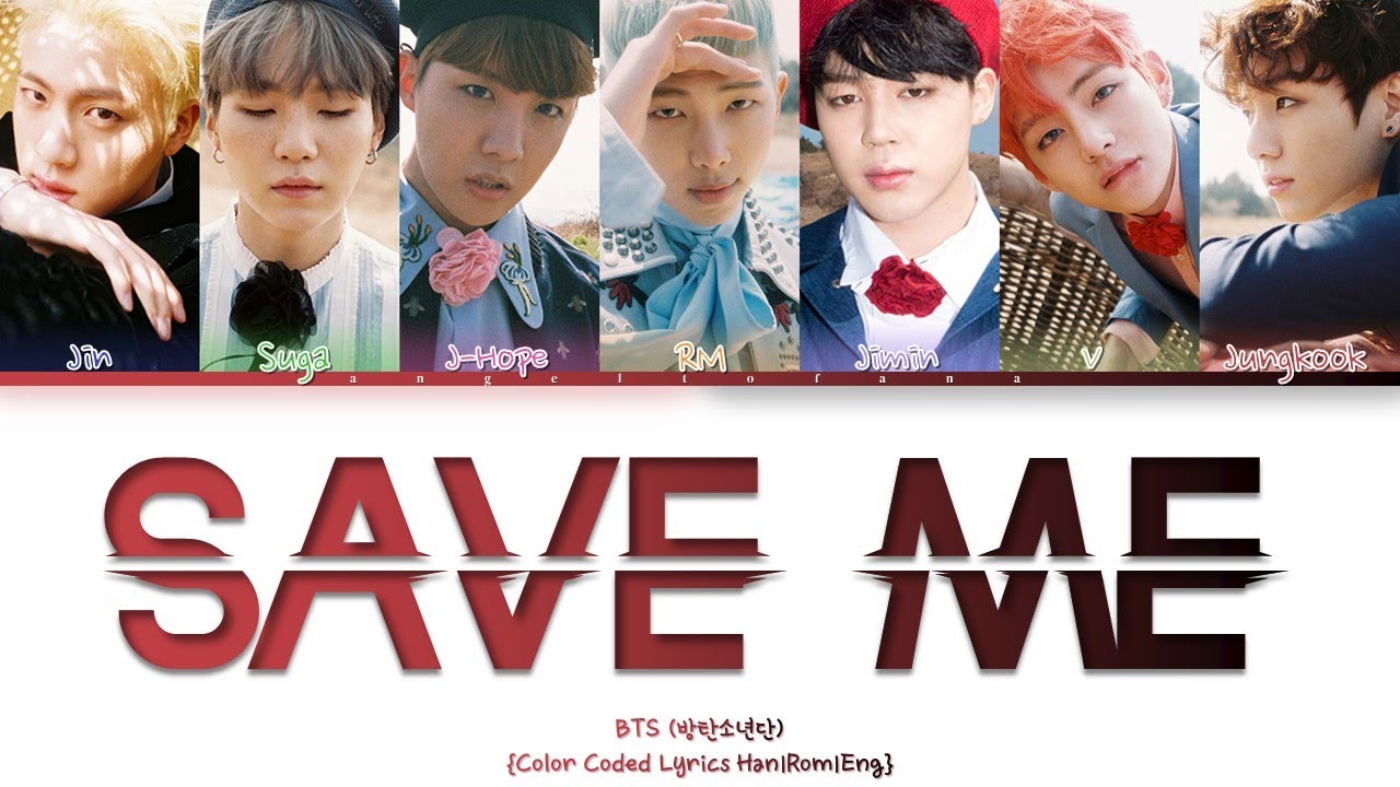 BTS (방탄소년단) 'Save Me' (Color Coded Lyrics) - YouTube