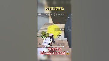 Very fast 1v3 DBS clutch only 4 second 😱#bgmi #pubgmobile #shortvideo #viralshorts #jonathangaming