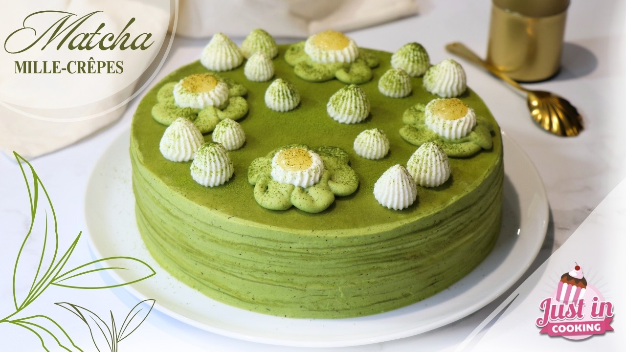 Le Mille-Crêpes Matcha : Recette de Gâteau de Crêpes Moelleux pour la Chandeleur ! 🍵