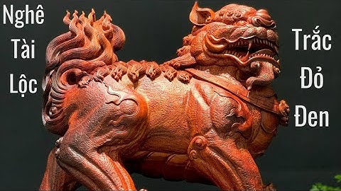 Nghê Tài Lộc   Gỗ Trắc Đỏ Đen Quý Hiếm 0789336318