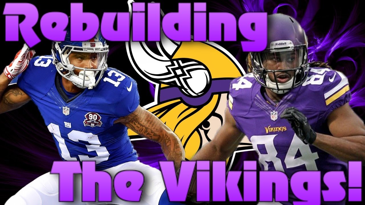 Madden 17 Franchise Rebuilding The Minnesota Vikings! 99 Offense?!