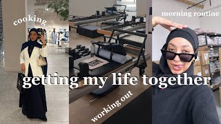 getting my life together after a slump 🤍 clean with me, productivity   working out