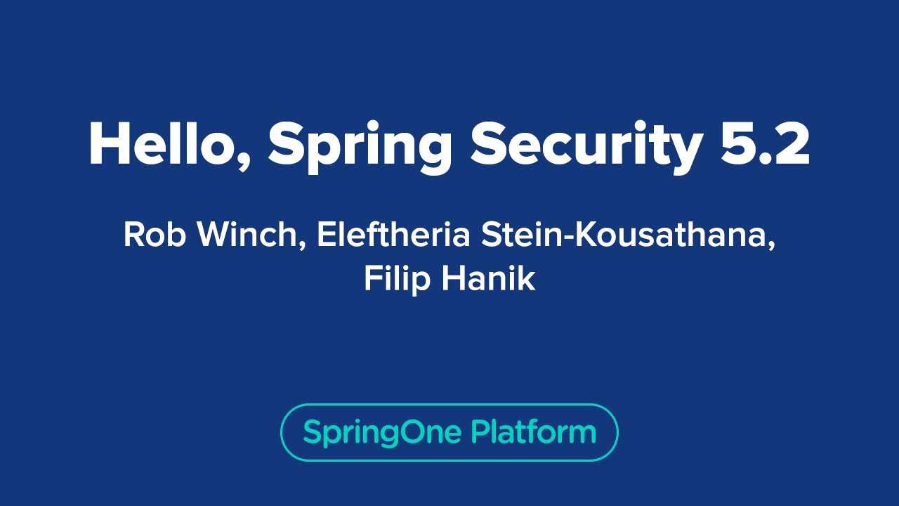 Segurana Com Spring Security Youtube