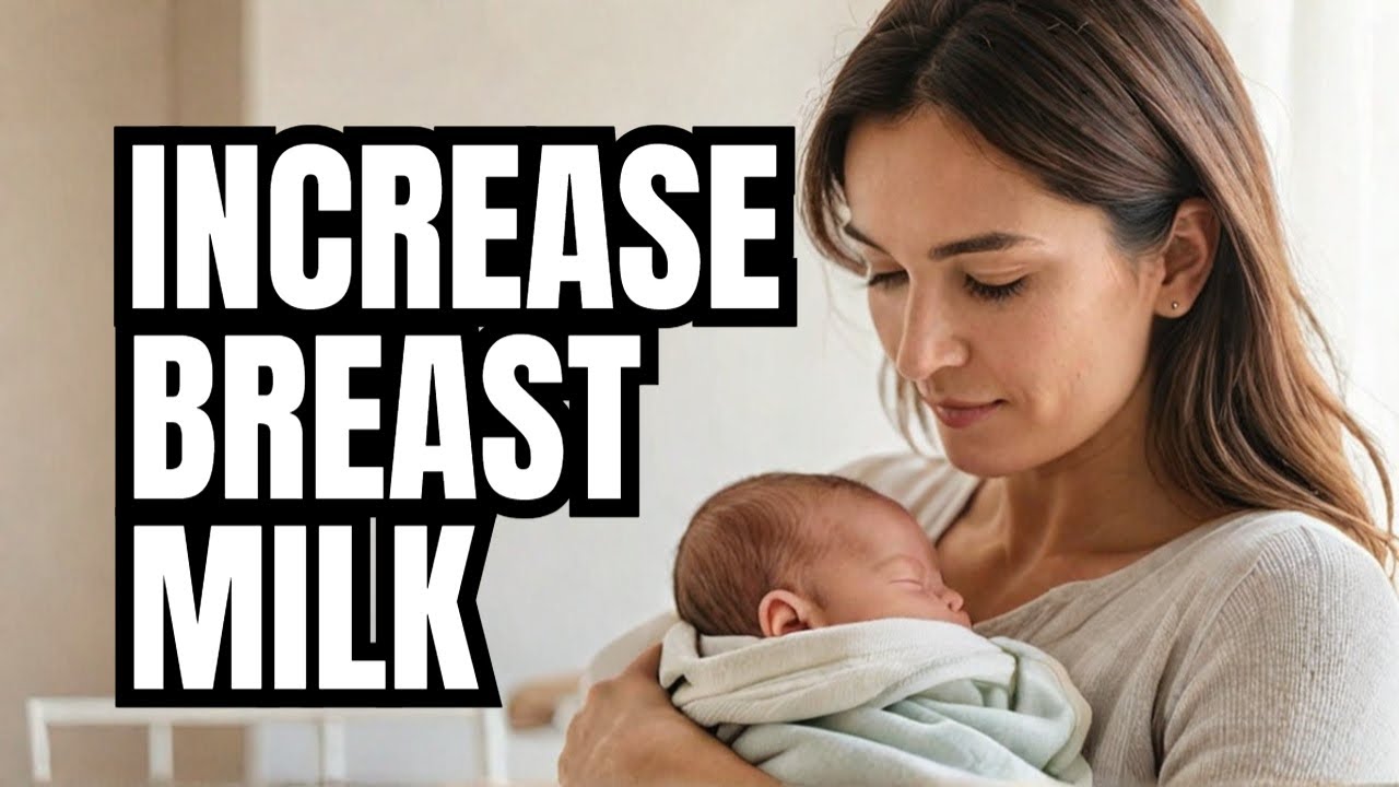 How to Effectively Increase Your Breast Milk Supply Fast - YouTube