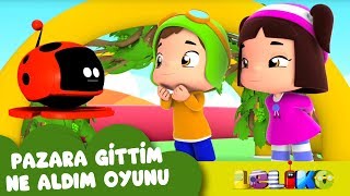 Leliko Bölüm 21 - Pazara Gittim Ne Aldın Oyunu - Çizgi Film Düşyeri