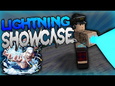 Lightning Showcase Steve S One Piece Roblox - buying a devil fruit steves one piece roblox