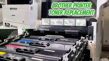 How To Replace Brother Printer Toner I HL-8260CDW L8360CDW(T) MFC-L8610CDW L8900CDW I DIY