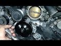 Range rover supercharged water pump remove