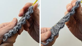 Knit 2x2 Rib Elastic Cast-On