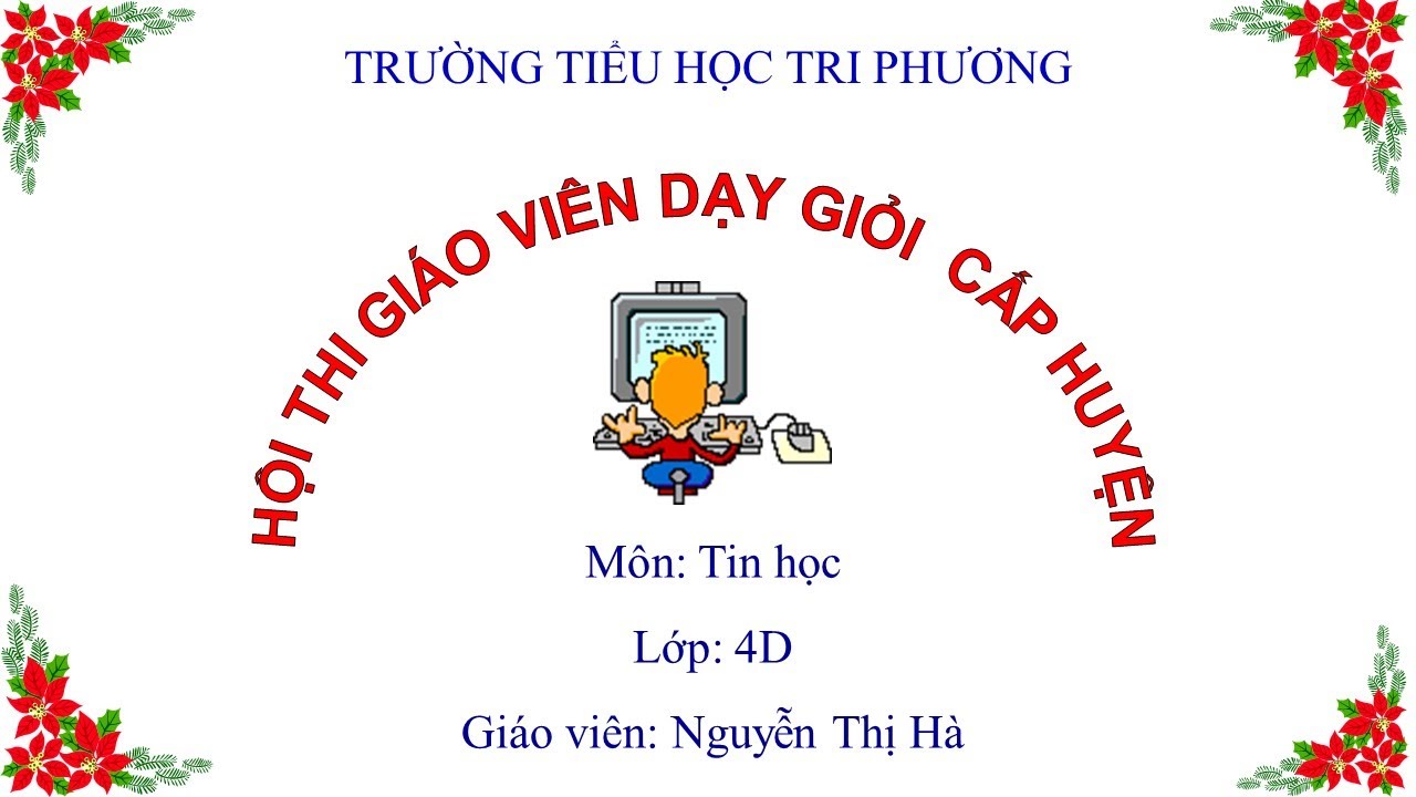 Bài 12: Phần mềm miễn phí và không miễn phí. GV Nguyễn Thị Hà - Trường TH Tri Phương