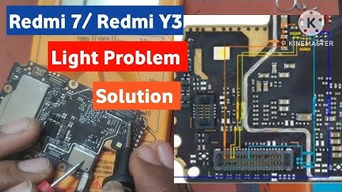 Redmi 7 Lcd Light Problem Solution||redmi 7 display light solution| redmi y3 Lcd light solution