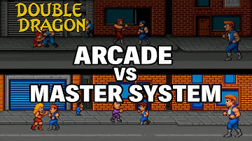 Double Dragon Arcade vs Master System – Level 1 Side-by-Side Comparison!