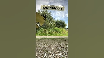 i think i accidentally made a loop 😅 #paperdragons ￼#dragon #puppet #tree #loop #newdragonpuppet