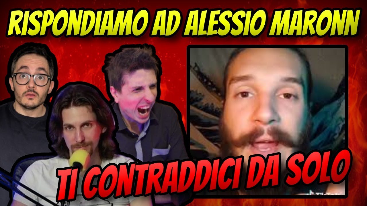 RISPONDIAMO AL COMMENTO DI ALESSIO MARONN SOTTO IL NOSTRO VIDEO! W/@IlTronodelMuori [#1483.1]