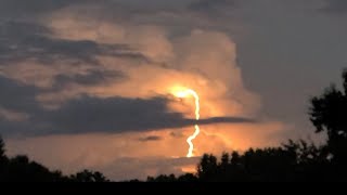 August 17th 2023  Severe Thunderstorm over Wakefield Va