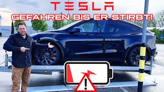 Ich fahre das TESLA MODEL Y BIS ER STIRBT!