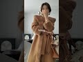 ハイエンドウールミンクファーロングコート l 韓国ファッション通販 Salang #Shorts