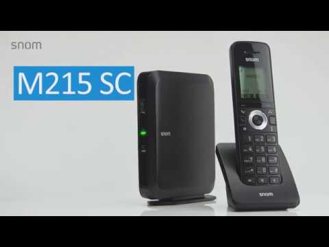 Snom M215 SC - IP DECT Phone (English)