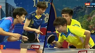 LIN Gaoyuan/WANG Manyu Vs WANG Chuqin/SUN Yingsha (MXD-Finals) 2018 China National Championship - HD