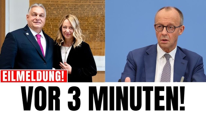 🔥 EU SCANDAL! Meloni & Orbán BETRAY Brussels – Trump & Weidel forge NEW POWER! - YouTube