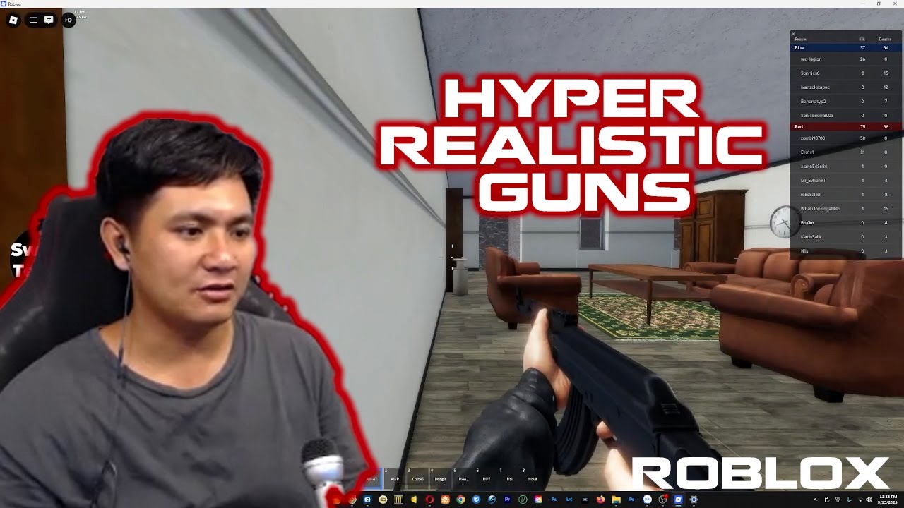 BBQ Cương - Game Roblox ( Hyper Realistic Guns )