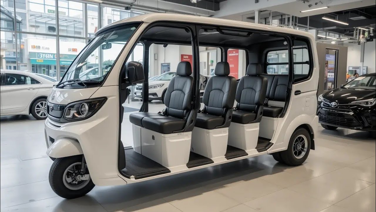 2025 Toyota Magic 9-Seater Auto Rickshaw – Spacious, Smart & Reliable ...