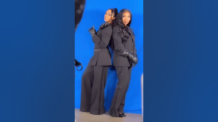 Brandy & Monica BTS of Ariana Grande’s Music Video #theboyismine #brandy #arianagrande #monica #duet