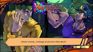 Jojos Bizarre Adventure Eyes Of Heaven Rohan And Jotaro Vs Bucciaratti And Vanilla Ice