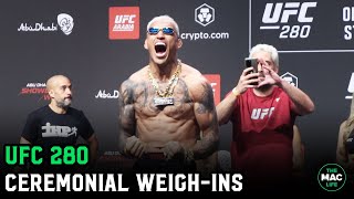 UFC 280: Ceremonial Weigh-Ins