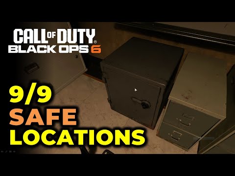 All 9 Safe Locations | Safe Cracker Trophy Guide | COD Black Ops 6 ...
