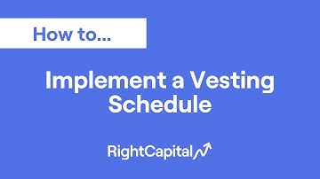 How To Implement a Vesting Schedule