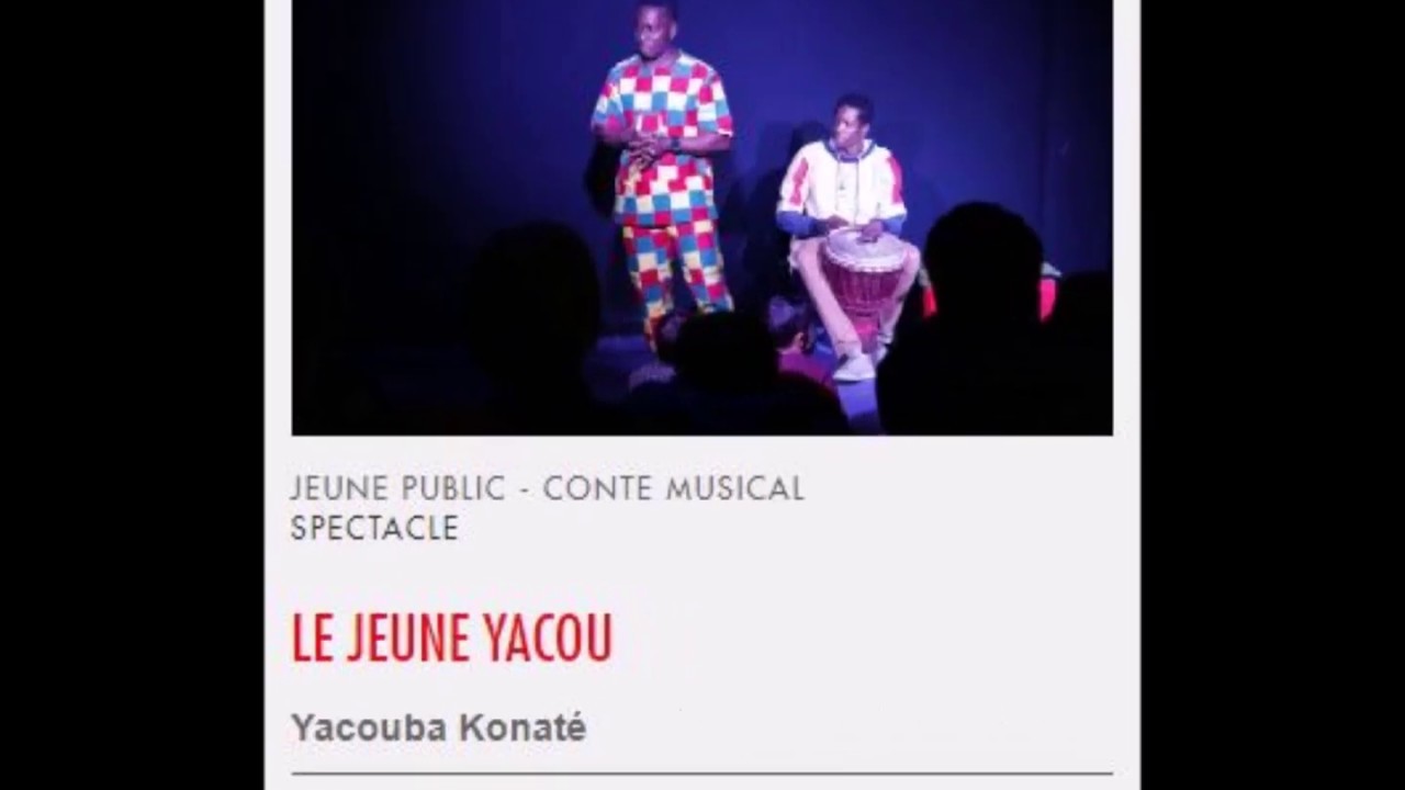 LE JEUNE YACOU Yacouba Konaté Festival d'Avignon 2019 ART KEZAKO