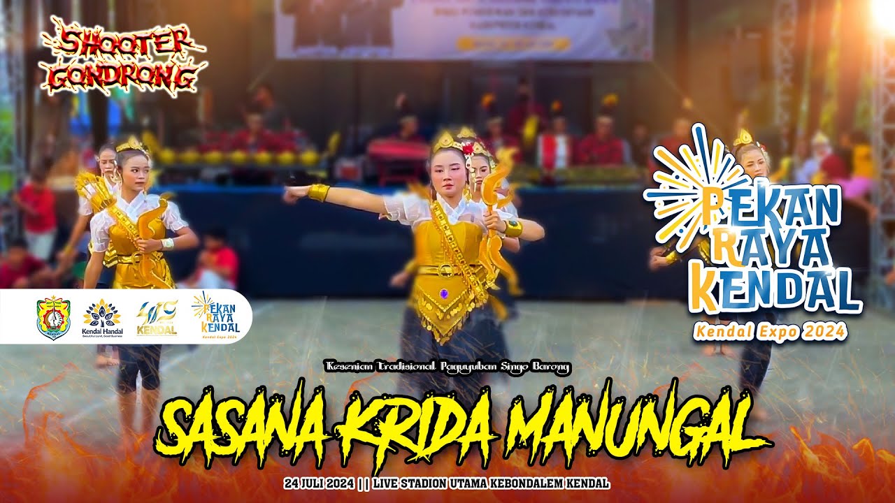 SASANA KRIDA MANUNGGAL || LIVE PEKAN RAYA KENDAL HARI KEDUA - SHOOTER ...
