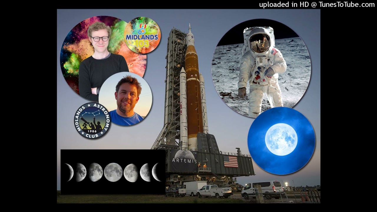 Moons, Blue Moon, Artemis and Apollo on Midlands 103