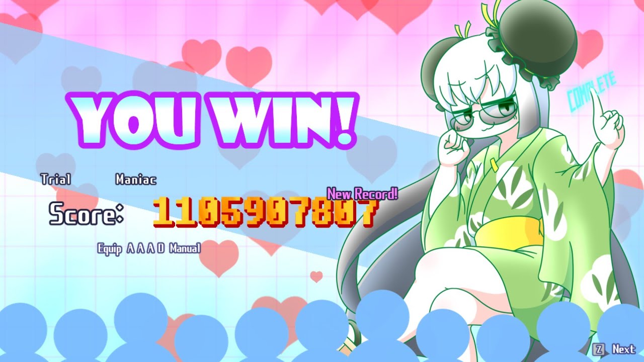 Like Dreamer Maniac ALL Ujako AAAD 1.1 billion score