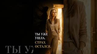 Ты уже ушла… Почему страх остался?