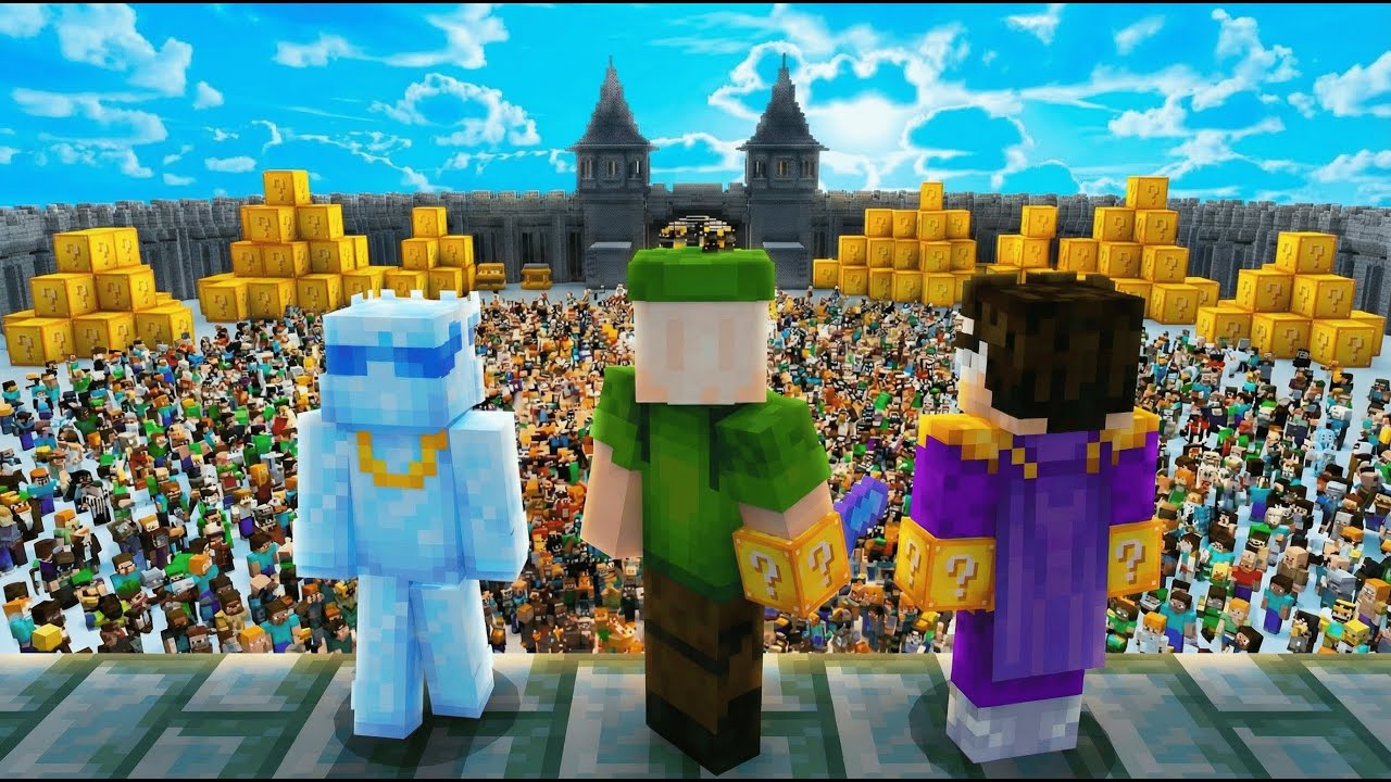 400 Jugadores VS LuckyBlocks