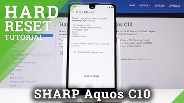 How to Perform Hard Reset in SAHRP C10 - Factory Data Reset