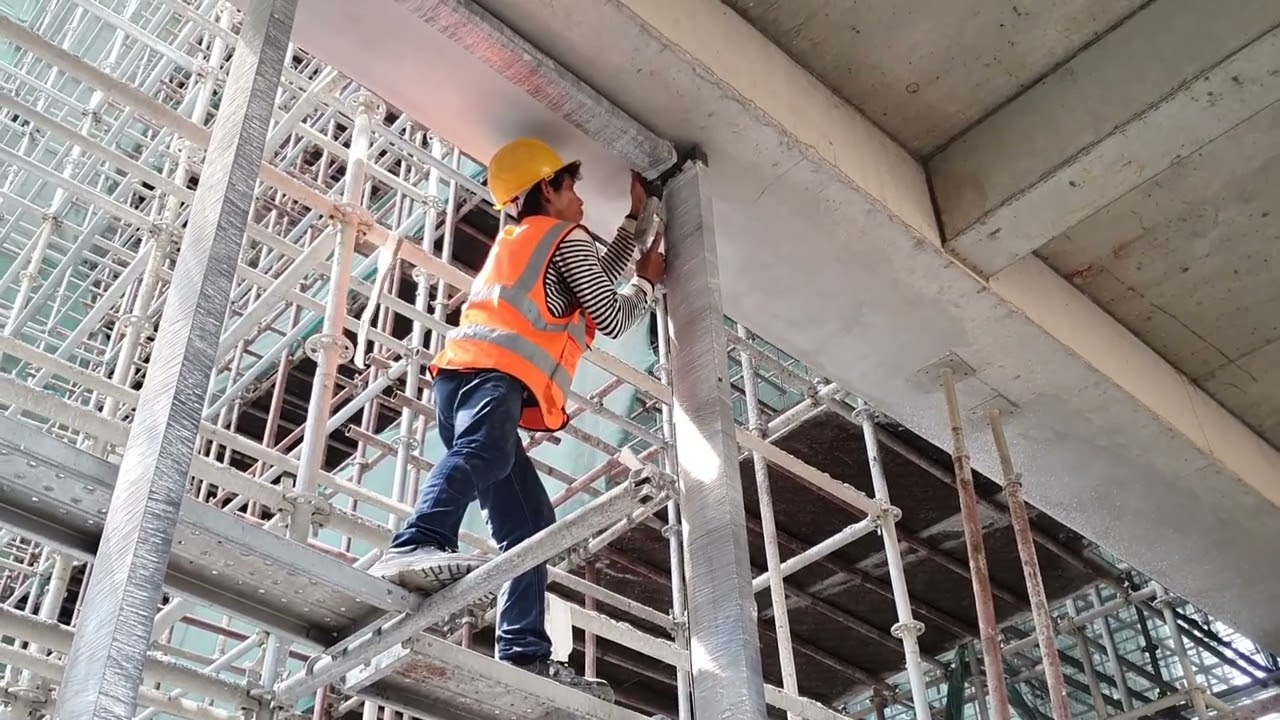 How Do They Install Giant Glass Walls?!