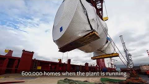 Installation of a new open-cycle gas turbine at Poolbeg Energy Hub
