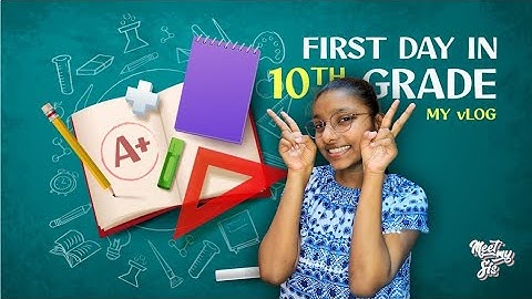 First Day of 10th grade#vlog #study tips#study vlog