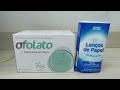 Ofolato 90 Comprimidos; Lenços de Papel Sidney Oliveira Folhas Triplas - 10 unidades (brinde)